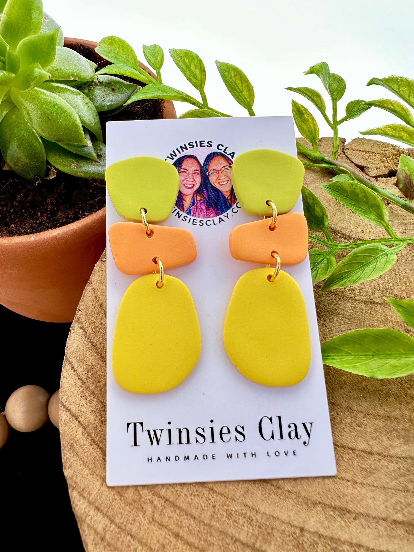 Bright Drop Earrings