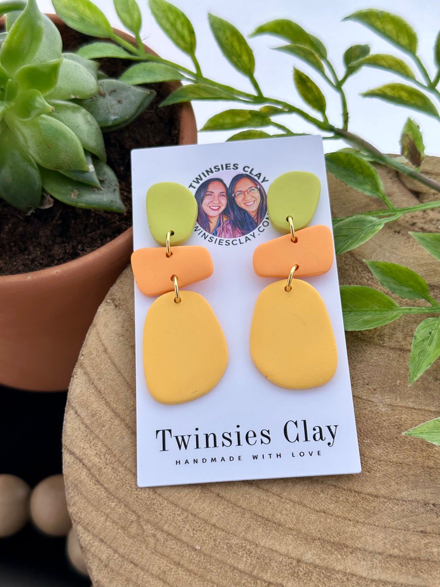 Bright Drop Earrings