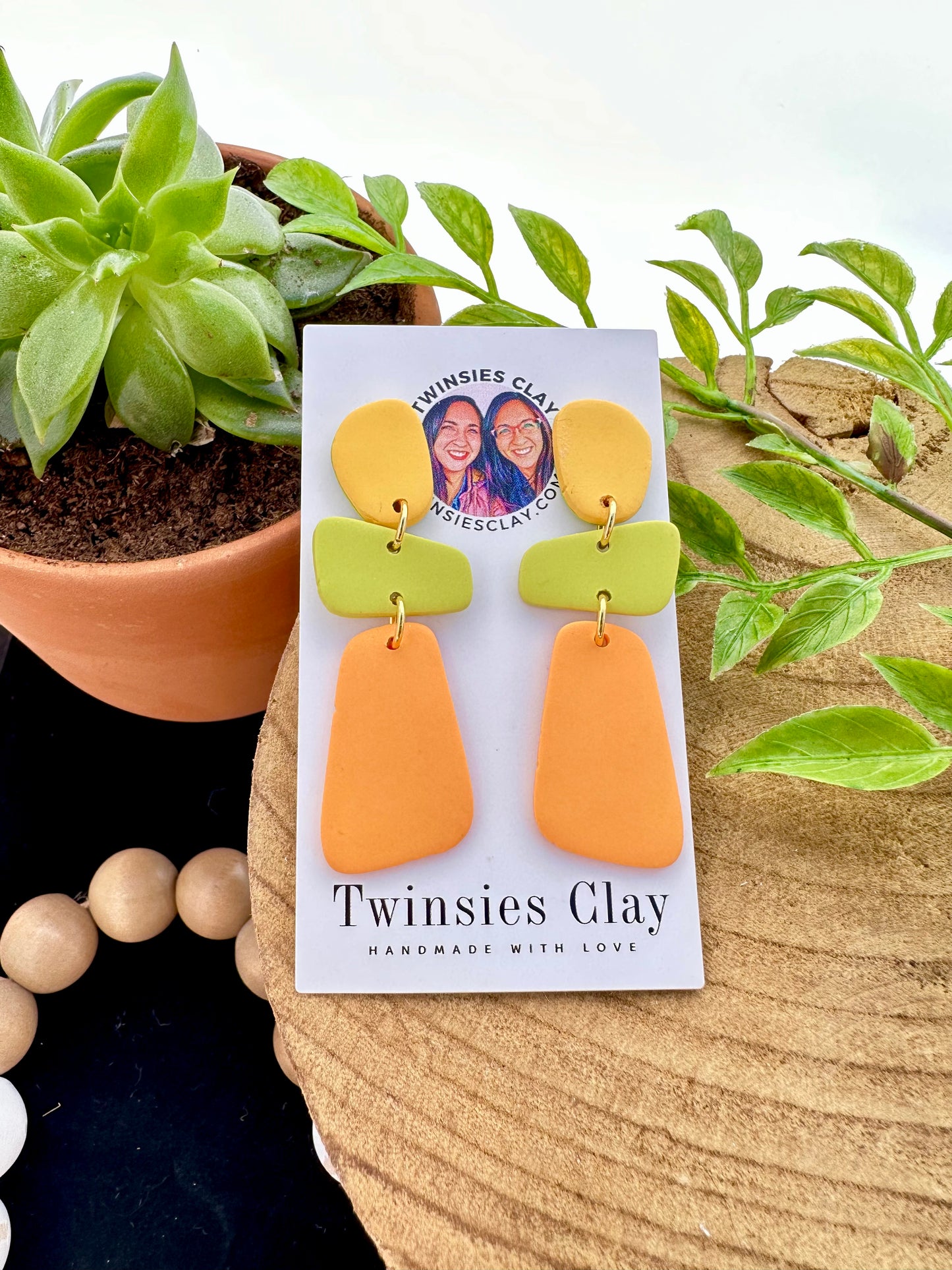 Bright Drop Earrings