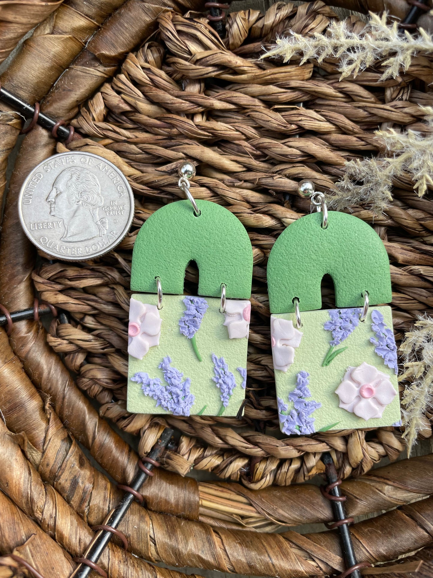 Pastel Floral Square