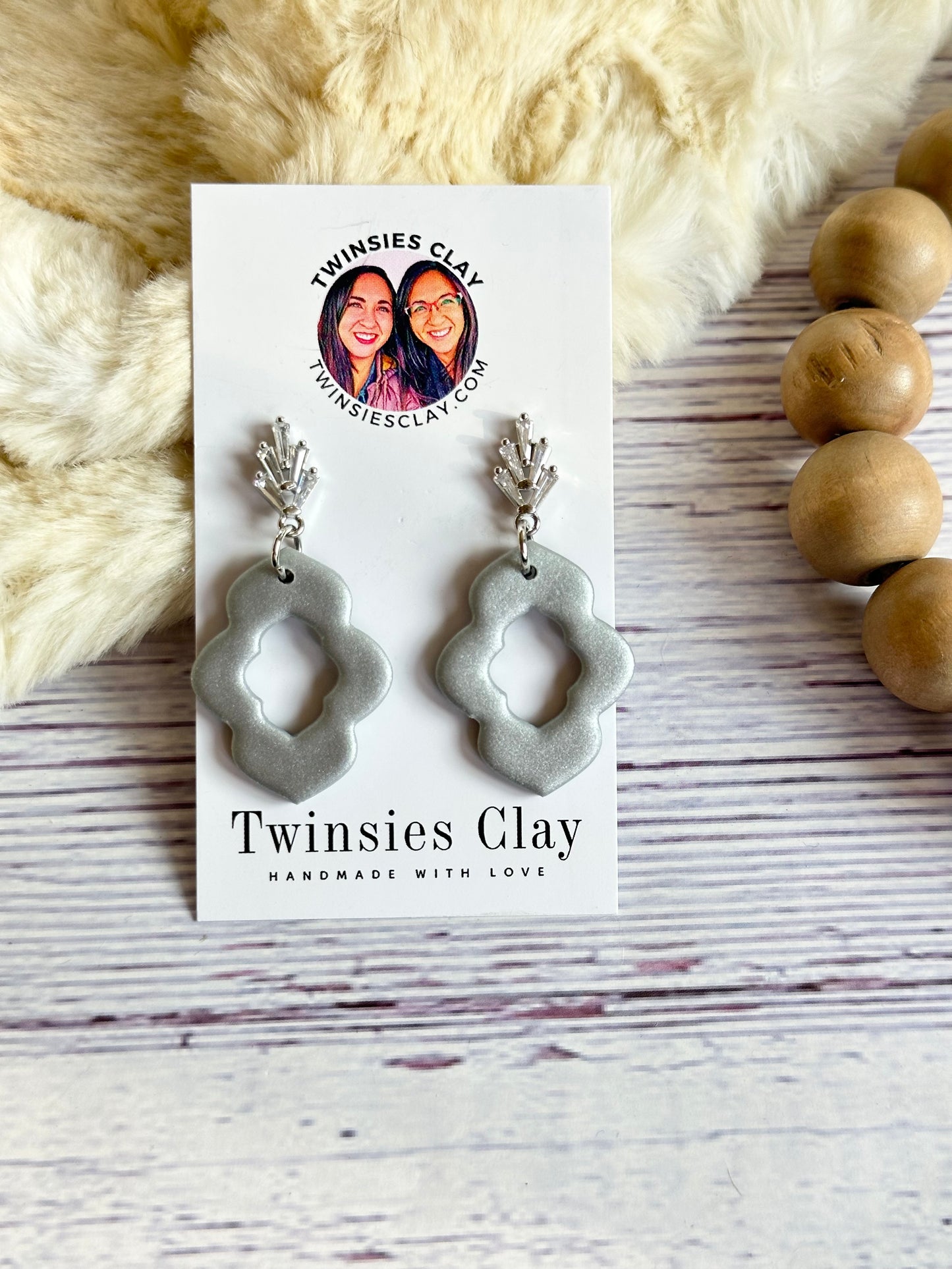 Crystal Moroccan Drop Earring