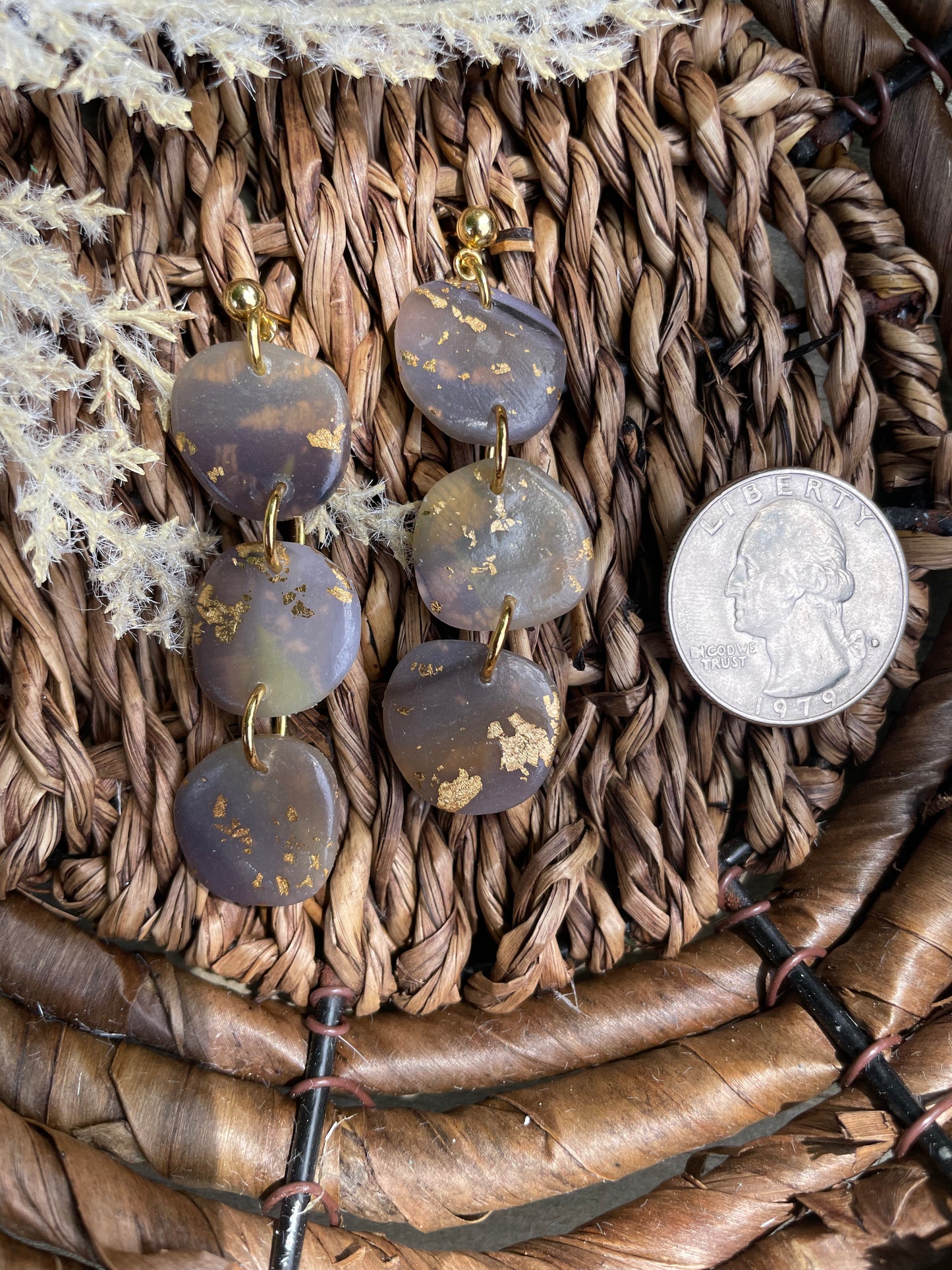 Faux Tortoiseshell Pebble Drop