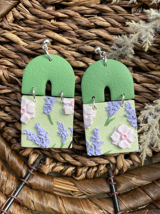 Pastel Floral Square