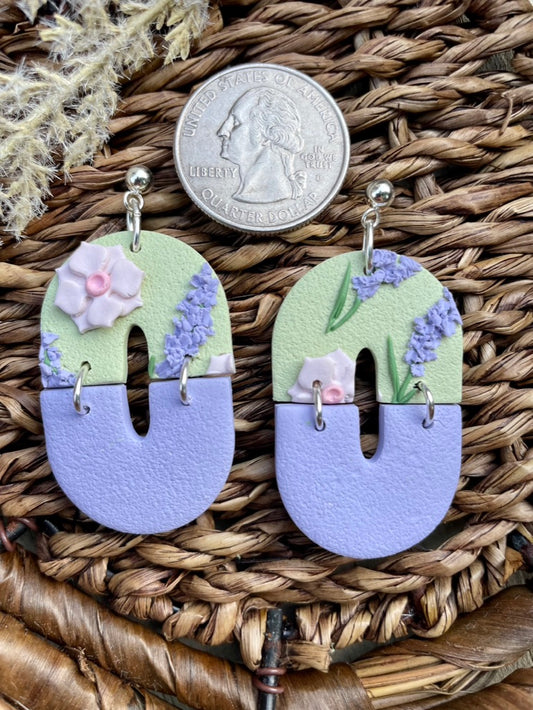 Pastel Floral Double Arch